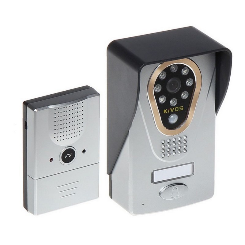 Videointerfoane Videointerfon wireless TCP/IP Kivos KDB400 cu deschidere de pe telefonul mobil Kivos Videointerfoane Videointerfon wireless TCP/IP Kivos KDB400 cu deschidere de pe telefonul mobil Kivos