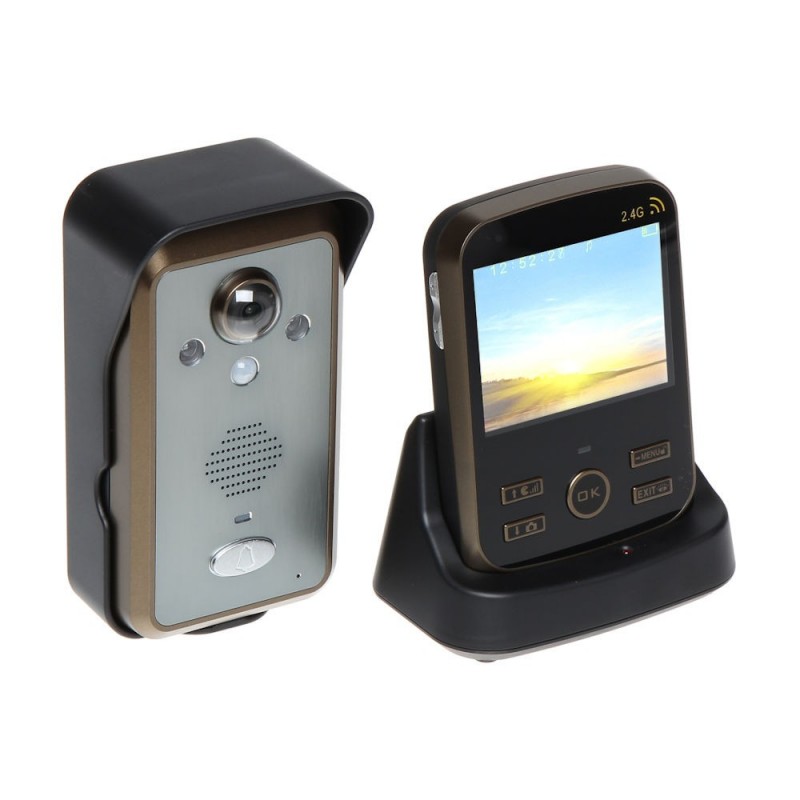 Videointerfoane Videointerfon wireless KIVOS KDB302 cu unghi larg de vizualizare Kivos Videointerfoane Videointerfon wireless KIVOS KDB302 cu unghi larg de vizualizare Kivos