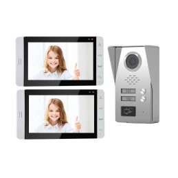 Videointerfoane Kit videointerfon color 7" 2 familii Tongwei DP-705 TONGWEI