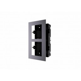 Accesorii videointerfon PANOU FRONTAL INCASTRAT PENTRU 2 MODULE HIKVISION