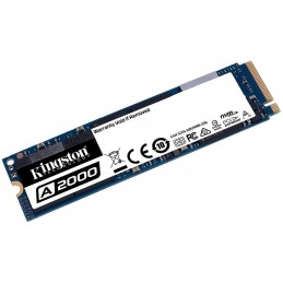 KINGSTONKINGSTON A2000 1000G SSD, M.2 2280, NVMe, Read/Write: 2200 / 2000 MB/s, Random Read/Write IOPS 250K/220K