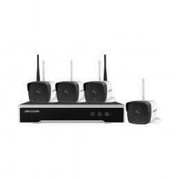 Sisteme supraveghere Hikvision KIT 4CAMERE BULLET+1NVR+1HDD WIFI 2MP HIKVISION
