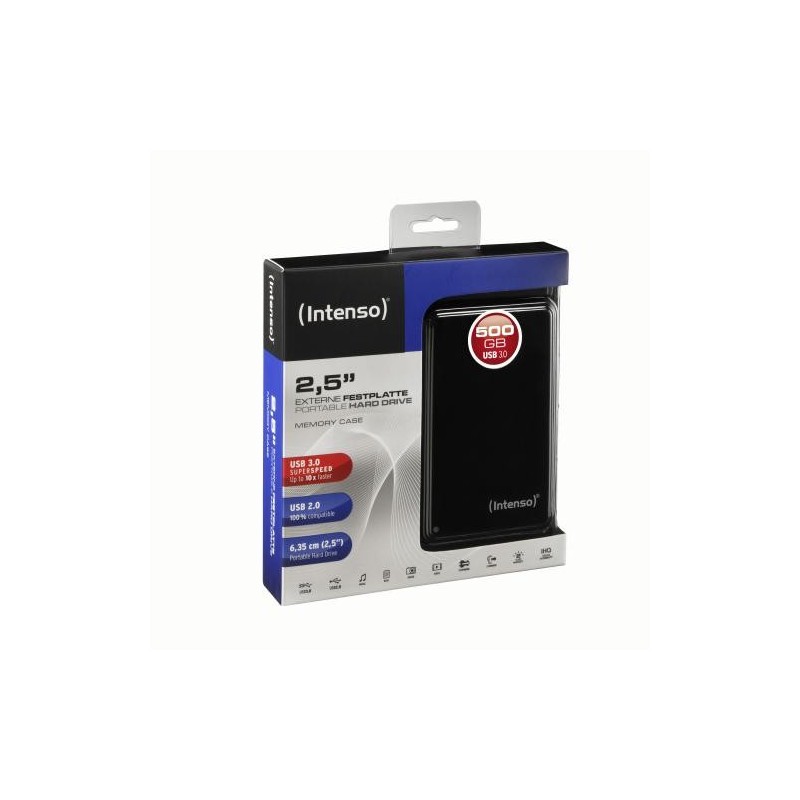 HDD extern EHDD 500GB INTENSO 2.5 MemoryCase 3.0 BK INTENSO HDD extern EHDD 500GB INTENSO 2.5 MemoryCase 3.0 BK INTENSO