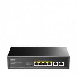 CUDY 6-Port Gigabit PoE+...