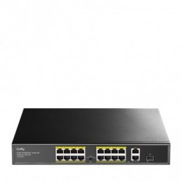 CUDY 16-Port 10/100M PoE+...