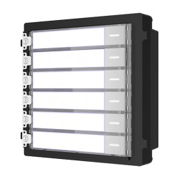 Videointerfoane Modul extensie 6 familii interfon modular Hikvision DS-KD-KK HIKVISION