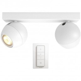 Spoturi LED SPOT LED PHILIPS HUE BUCKRAM 2X5.5W PHILIPS
