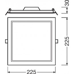 Panele LED mici PANOU LED LEDVANCE 4058075079359 OSRAM