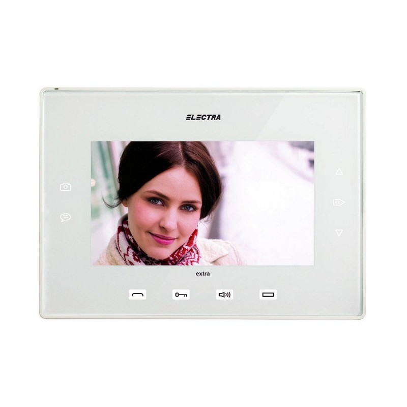 Videointerfoane Terminal video 7'' Electra Touch Line Extra - alb ELECTRA Videointerfoane Terminal video 7'' Electra Touch Line Extra - alb ELECTRA