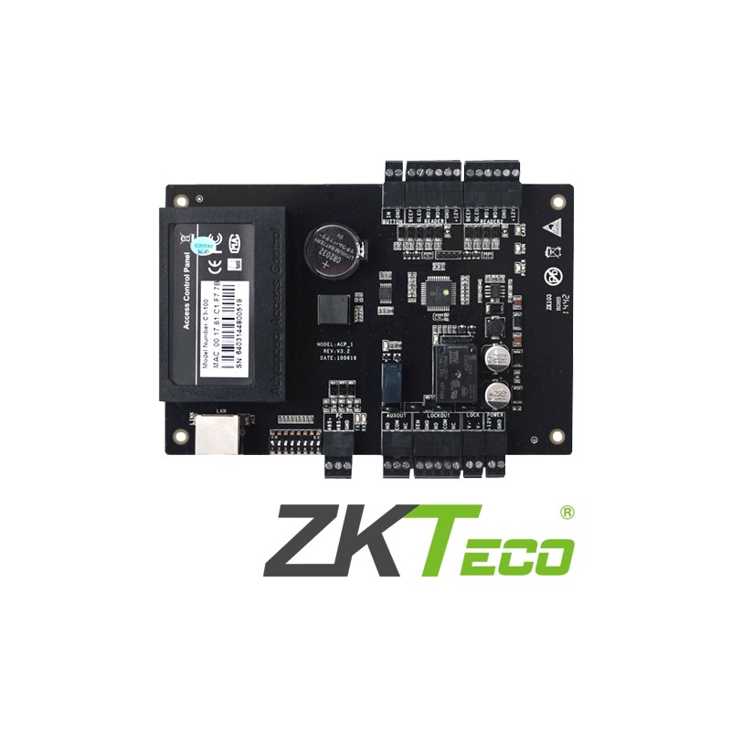 Centrala de control acces pentru o usa (bidirectionala) -ZKtecho C3-100 Centrala de control acces pentru o usa (bidirectionala) -ZKtecho C3-100