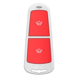 Buton de panica, 2 canale, Wireless - HIKVISION DS-PD1-EB-WS2