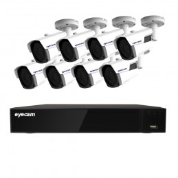 Sisteme de supraveghere Sistem supraveghere video 8 camere 5MP 40M Eyecam
