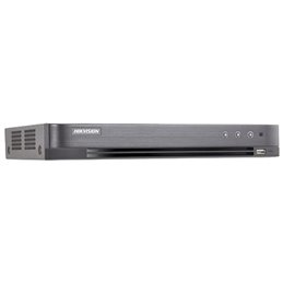 DVR 4K, 4 ch. video 8MP, 4 ch. AUDIO HDTVI 'over coaxial' - HIKVISION DS-7204HTHI-K1(S)