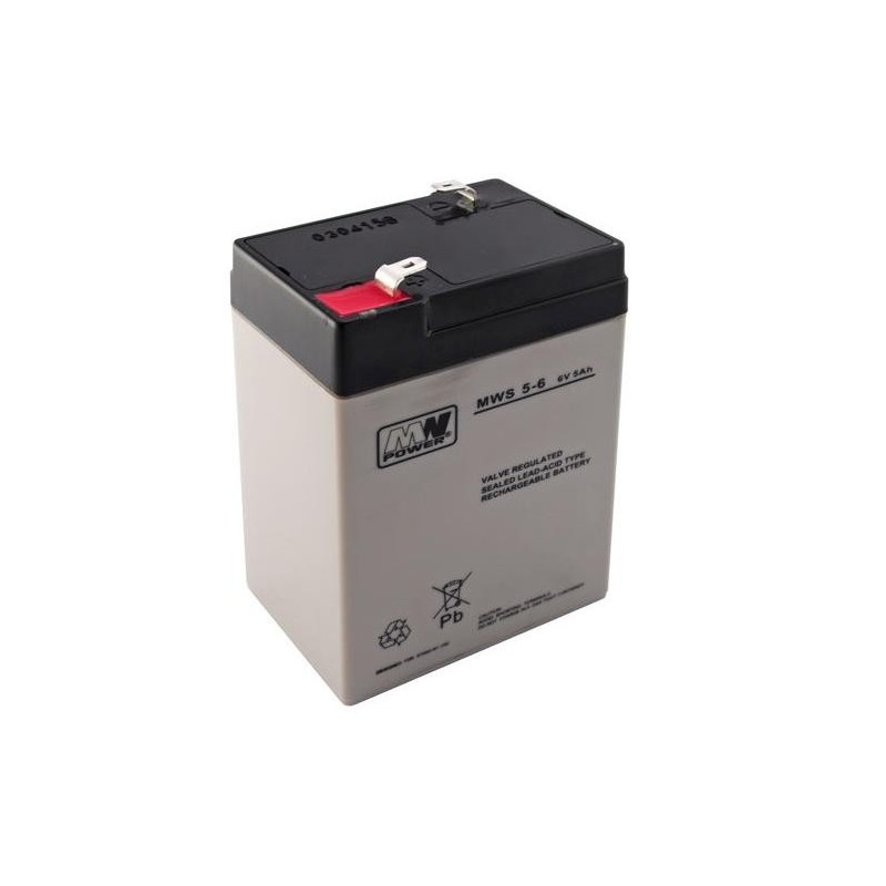 ACUMULATOR 5AH/6V MW POWER MWS5-6 ACUMULATOR 5AH/6V MW POWER MWS5-6
