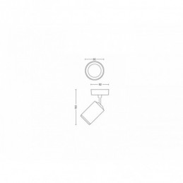 Fugato single spot white...