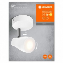LED SPOT PEAR 1X4.3W 827...